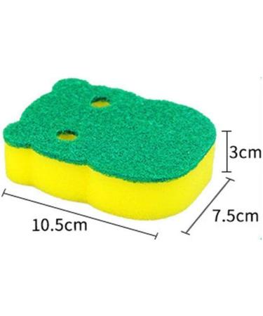 Wipe Housework Cleaning Dish Cloth Rag Dishwashing Pad Pad Scouring Scouring C0I5 Sponge 1pcs Sponge - Buy Online on GoSupps.com