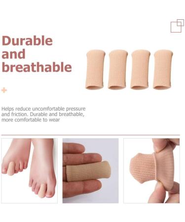 Large Toe Cushion Protectors - Fabric Sleeves for Blisters & Ingrown Toenails - Buy Online on GoSupps.com