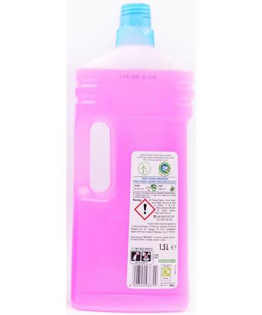 Flash All Purpose & Floor Cleaner 1.5L Cherry Blossom Scent 5 bottles set + for You: Organza Small Bag - Buy Online on GoSupps.com
