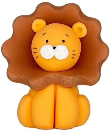 Lion Cake Topper - Edible Fondant Safari Jungle Cupcake Birthday Decoration with an Edible Glue - Baby Shower Party Supplies - Buy Online on GoSupps.com
