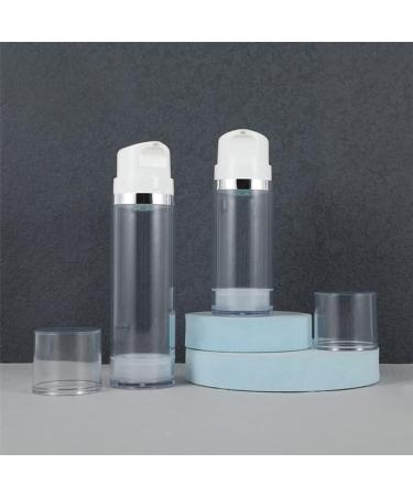 FRCOLOR 2pcs Squeeze Lotion Bottle Travel Toiletries Dispenser Travel Spray Bottles Vacuum Cosmetic Bottles Travel Lotion Container Travel Pump Bottle Airless Lotion Container Cream Bottle 12x4.9cm Transparent - Buy Online on GoSupps.com