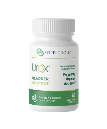 UROX Bladder Control Safe and Effective Bladder Support Supplement for Men & Women Helps Reduce Urinary Leakage Frequency Urgency 60 Vegetarian Capsules
