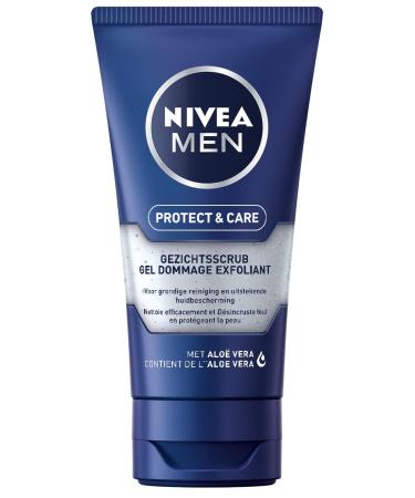 Nivea Men Exfoliating Face Scrub 75 ml 3 pieces Aloe Vera 25 ml (pack of 3)