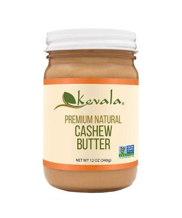 Kevala Premium Natural Cashew Butter 12 oz (340 g)