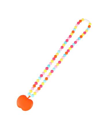 Healifty Silicone Baby Teether Chain Necklace Toy - Colorful & Chewable (3pcs) - Buy Online on GoSupps.com