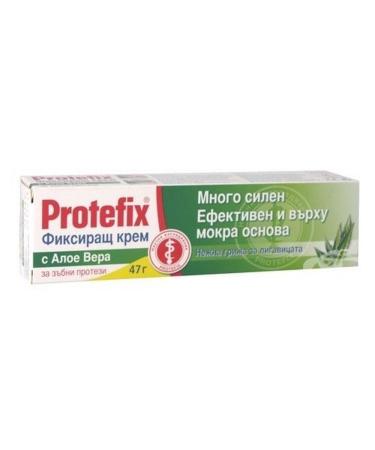 Protefix Adhesive 47g - ALOE VERA Denture Fixing Cream - Buy Online on GoSupps.com