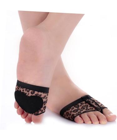 Holibanna Dancing Socks & Lyrical Shoes | Metatarsal Pads & Toe Paws Protection | Chic Leopard Print Footwear - Buy Online on GoSupps.com