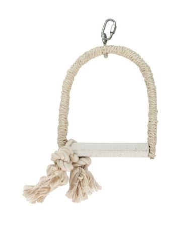 Kerbl 83122 sisal swing with lime perch 18 x 14 x 2 cm
