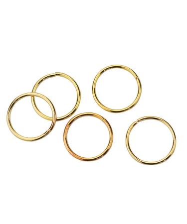 180pc Nydotd Hair Rings Braid Rings Hair Clips Hoops, 3 Colors, 2 Sizes - Fashion Hair Accessories for Women, DIY Braids, Dreadlocks in Silver, Gold, KC Gold - Buy Online on GoSupps.com