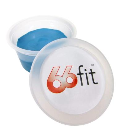 66fit Hand Therapy Putty x 85gms - Rehabilitation Recovery and Stress Relief 3 oz Blue
