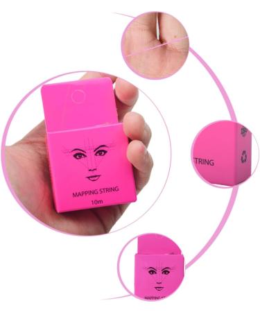 POPETPOP 2 Boxes Tools Salon Drawing Tattoos Embroidered Makeup Rulers Ink Locating Measuring - Buy Online on GoSupps.com