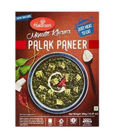 Haldiram's Minute Khana Ready to Eat Palak Panel, 300g