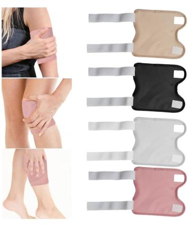 1PC Reusable Knee Castor Oil Pack - Soft Wool Sleep Aid for Abdominal Health & Recovery - Buy Online on GoSupps.com