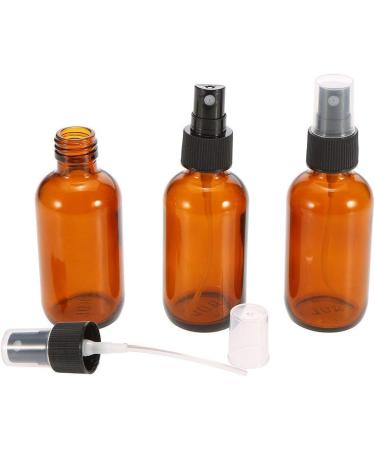 RETYLY 100ML Amber Glass Spray Bottle with Black ATOMISER Sprays Refillable Container for Essential Oil/Aromatherapy Use - Buy Online on GoSupps.com
