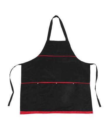 FILFEEL Salon Stylist Apron - Fashionable Black Hairdressing Cape for Adults | Ideal for Hair Cutting & Barber Use | International Shipping Available - Buy Online on GoSupps.com