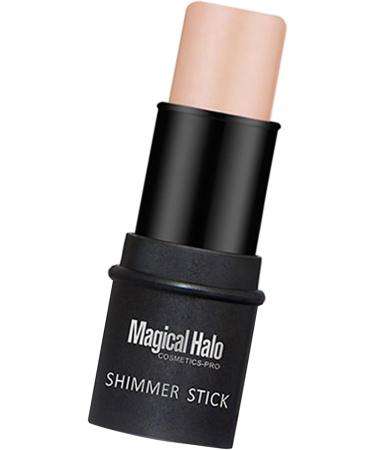 Highlighting Stick 2 Colors Magical Halo Highlighter Stick Powder Highlighting Brightening Facial Makeup Cosmetic (B) - Buy Online on GoSupps.com