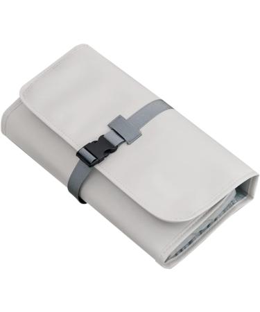 3pcs Multifunctional Travel Bag for Hair Curlers & Styling Tools - Portable Organizer Case - Grey 69x35CM - Buy Online on GoSupps.com