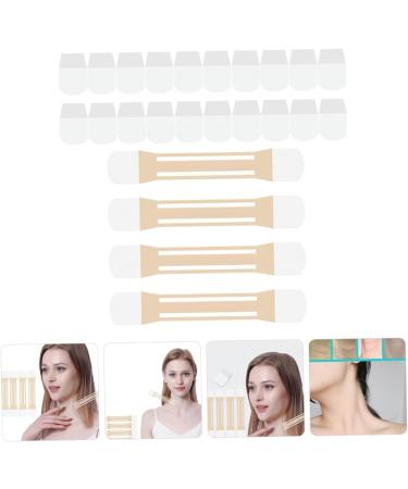 NOLITOY 4pcs Neck Lift Stickers Lifting Belt Invisible Face Tape - Neck Tape -aging Applique - Buy Online on GoSupps.com