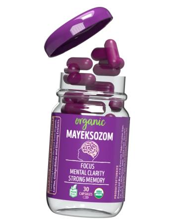 Mayeksozom Organic & Vegan Dietary Supplement for Healthy Brain Function -EXOSOME Rich