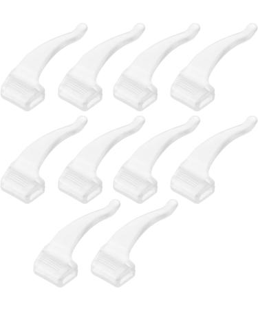 ROSENICE 20 Pairs Soft Silicone Transparent Eyeglass Anti-Slip Ear Pads - Comfortable & Durable International Shipping Available - Buy Online on GoSupps.com