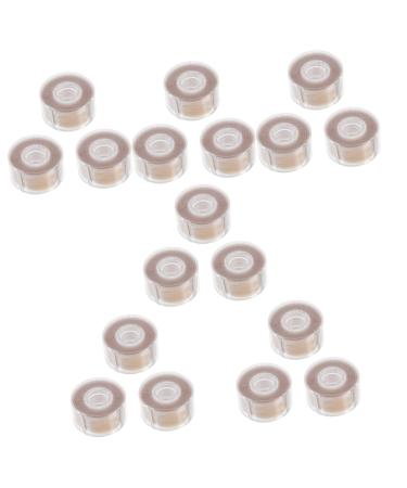 MAGICLULU 18 Rolls Lace Double Eyelid Sticker Fiber Single Sided Eyelid Tape Eye Lift Tape Natural Girl Tool 4.4x4.4cmx6pcs As Shownx6pcs