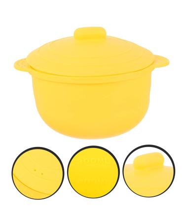 Frcolor Wax Melting Warmer - Silicone Shell for Face & Body | Portable 13.5x11.5cm Yellow Bowl for Skin Care - Buy Online on GoSupps.com