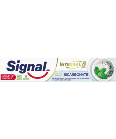 Signal Integral 8 Nature Elements Bicarbonate Toothpaste 75ml - Buy Online on GoSupps.com