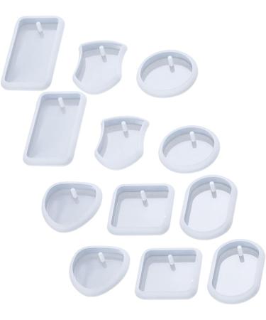 COHEALI 24 Pcs Keychain Mold Molds for Resin Earrings Clay Molds Dice Molds Resin Molds for Diy Square Charm As Shownx2pcs mediumx2pcs - Buy Online on GoSupps.com