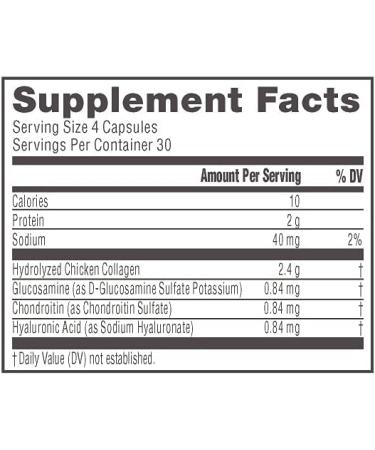 NeoCell Joint Complex - Type 2 Hydrolyzed Collagen for Joint & Cartilage Support - 120 Capsules - Buy Online on GoSupps.com
