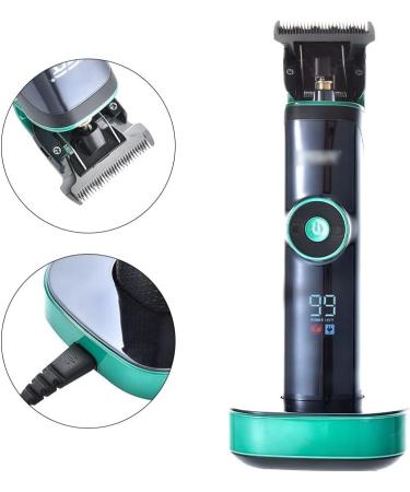 Professional Electric Hair Clippers - Long Battery Life LCD Display High Power - Best Shaved Black Clipper for International Shipping - Buy Online on GoSupps.com