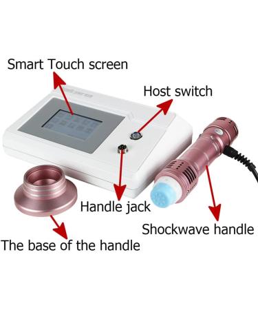 Buy LJBOZ ED Stosswell Shock Wave Therapy Device - Portable Extracorporeal Muscle Massager with 7 Heads for Chronic Pain Relief | International Shipping Available - Buy Online on GoSupps.com