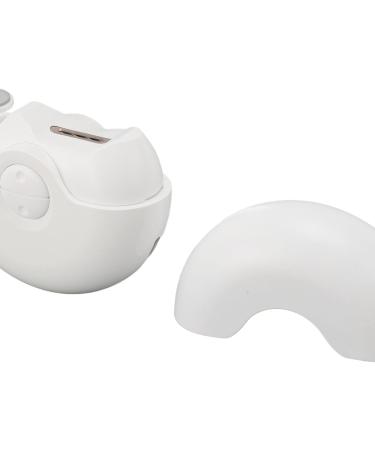 Automatic Electric Nail Clipper Round Shape USB Rechargeable High and Low Speed Nail Waste Storage Electric Nail Clipper File for Adult (Cosikia8gen6539x-12) - Buy Online on GoSupps.com