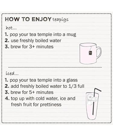 Teapigs Liquorice Peppermint Tea 15ct - Single Pack of 15 Teabags - Buy Online on GoSupps.com