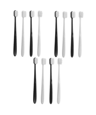 Beaupretty 12 pcs soft toothbrush extra soft natural bristles toothbrush for sensitive gums delicious peppermint candy super soft bristles toothbrushes round tube child pp gentle