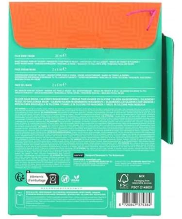  Sence SENCE Beauty 384 Mask Kit My Day (2 Face Masks 2 x 6 ml+1 Face Mask 20 ml + 1 Silicone Brush) - Buy Online on GoSupps.com