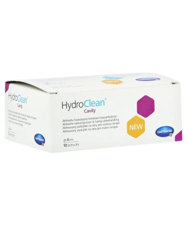 Hartmann HydroClean cavity compresses round 4 cm sterile 10 S