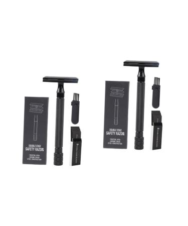 Magiclulu 2 sentences manual razor per shaver shaver portable razor edge razor razor manual beard rasier hair razor razor metal old fashionable man