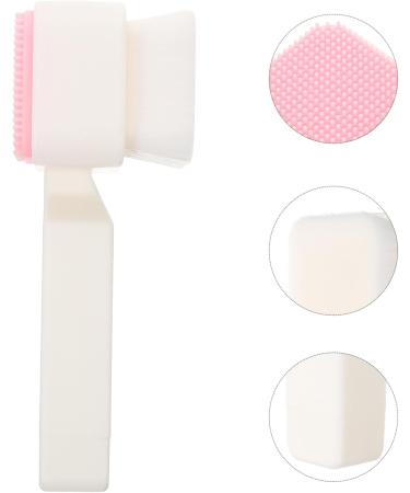 minkissy Silicone Face Scrubbers Exfoliator Brush Facial Cleansing Brush Precision Pore Cleansing Blackheads Removing Face Brush White - Buy Online on GoSupps.com