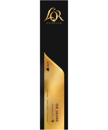 L'Or Espresso Absolute Gold - Intensity 9 - 10 Nespresso * Compatible Aluminum Capsules - Buy Online on GoSupps.com