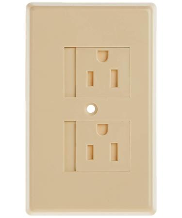 Mommys Helper Safe Plate Electrical Outlet Covers Standard, Almond