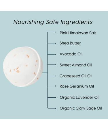 LA SALT CO Balance Bath Bomb 8 oz - Handmade with Natural Ingredients and Himalayan Salt - Cruelty-Free and Aromatherapy Infused - Buy Online on GoSupps.com