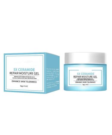 Helbr 5X Ceramide Moisturizing Cream - Intense Hydrating Face & Body Cream for Skin Barrier Repair Daily Moisturizer for All Skin Types Including Sensitive Non-Comedogenic & Fragrance-Free