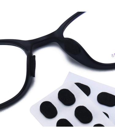 24 Pairs Non-Slip Soft Adhesive Nose Pads for Glasses & Spectacles - Black 1.0 mm - International Shipping Available - Buy Online on GoSupps.com