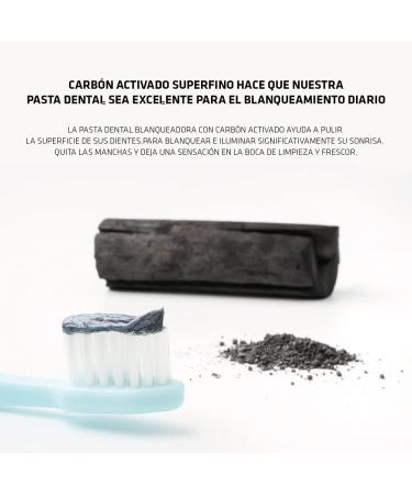 FORAMEN Toothpaste Charcoal Charcoal with activated carbon 75 ml White teeth and fresh breath Ideal to eliminate stains from your teeth - Buy Online on GoSupps.com