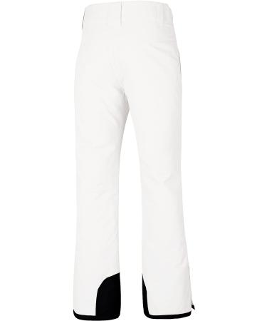 Skieer Women's Mountain Insulated Snow Ski Pants | Waterproof Winter Cargo Pants - White (Size: Medium) - Buy Online on GoSupps.com
