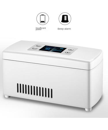Knadgbft 1 PCS Insulin Refrigerated Box Cooler Cooling Medicine Refrigerator LCD Display Pill Case Hot Dual Travel Case US Plug - Buy Online on GoSupps.com