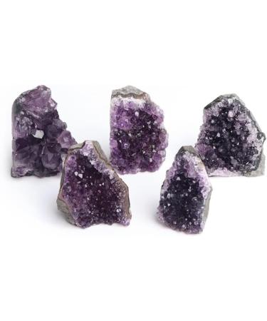 Natural Crystal Rough 1 Piece Natural Amethyst Cluster Specimen Decoration CraftQuartzStones (Color : 1pc 50-100g) (Color : 1pc 50-100g) - Buy Online on GoSupps.com