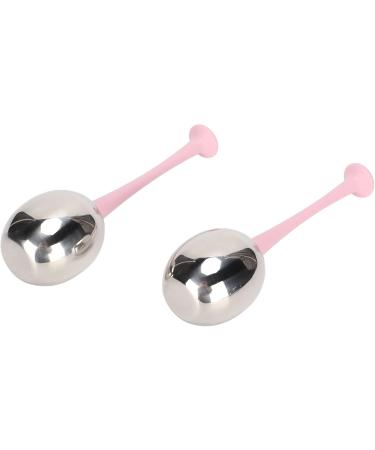 Facial Ice Glove - Ergonomic Stainless Steel Massager for Swelling Reduction (Pink Handle - Buy Online on GoSupps.com