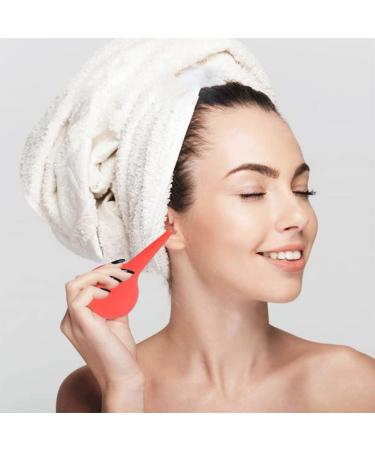 Lurrose Ear Bulb Syringe Rubber Nose Mucus Sucker Red - 6pcs Ear Cleaning Tool - Buy Online on GoSupps.com