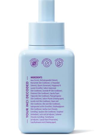 BYOMA Original | Skin Brightening Serum with Hyaluronic Acid Niacinamide and Ceramides Ideal for Hydration and Radiant Complexion 30 ml Vegan - Buy Online on GoSupps.com